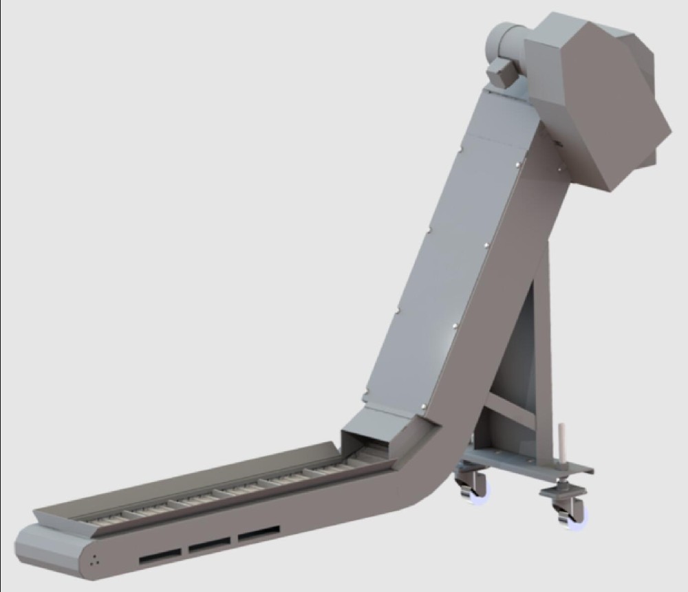 走心機排削機  鏈板式